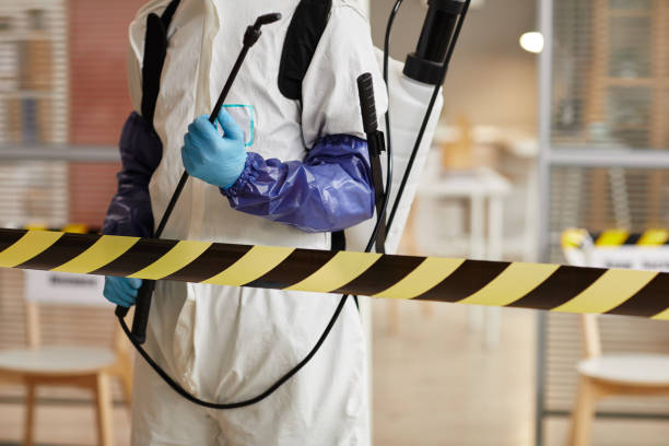 Professional Blood Cleanup technician working in Sharpsville, IN